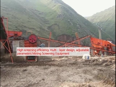 Hiệu suất sàng lọc cao, thiết kế đa lớp, tham số điều chỉnh Thiết bị sàng lọc khai thác mỏ